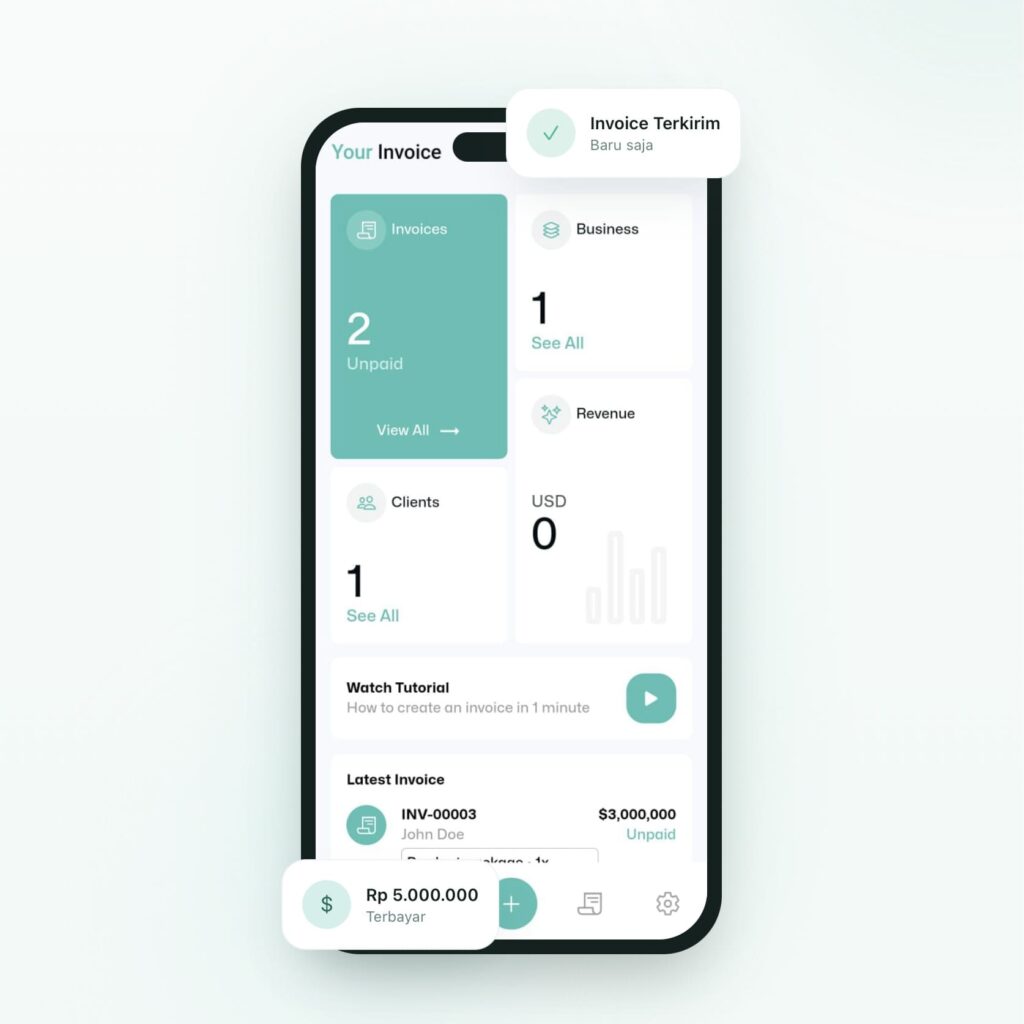 Your Invoice - Aplikasi Generate Invoice